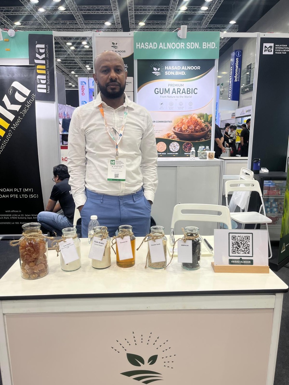 Hasad Alnoor booth at MIFB 2026