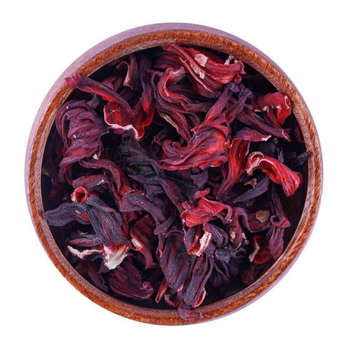 Dried hibiscus flowers